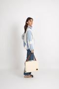 Tote Medium - Jacquard Nat/Bruciato