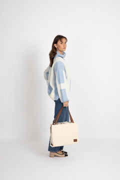 Tote Medium - Jacquard Nat/Bruciato