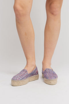 Acapulco - Fuchsia And Indigo Lurex