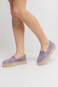 Acapulco - Fuchsia And Indigo Lurex