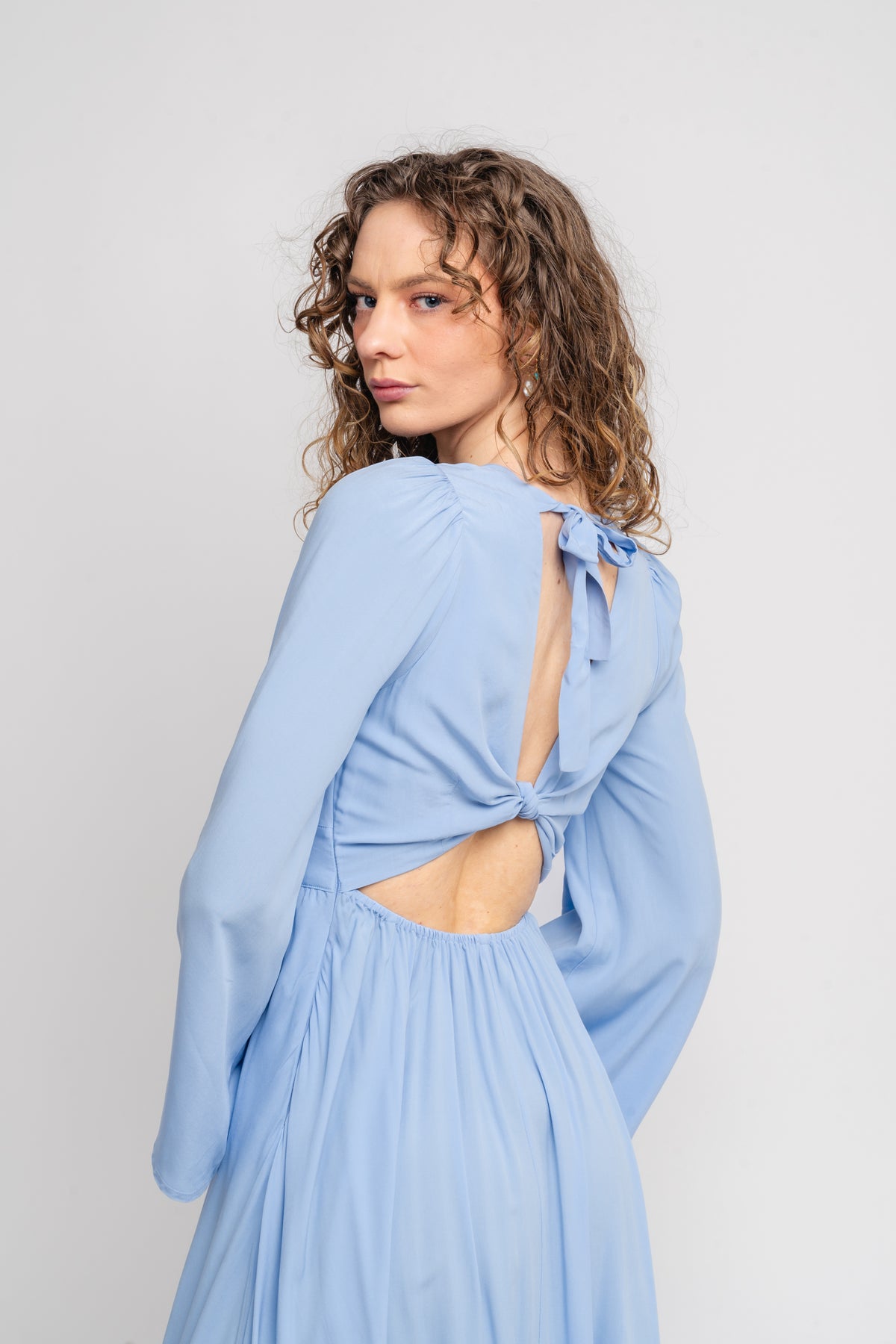 Milena Dress - Vista Blue