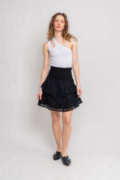 Yasginnie Hw Skirt S. - Black