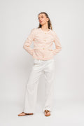 Flaxy Hmw Linen Pant - Star White