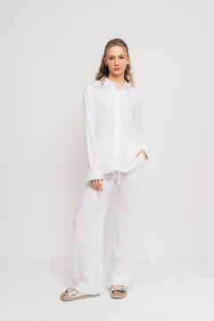 Viva LS Shirt - Snow White