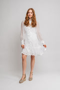 Yasponira Ls Dress - Star White