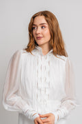 Yasponira Ls Dress - Star White