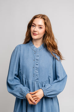 TitusCC Denim Dress - Denim blue