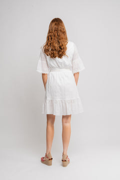 Hilke Dress - White