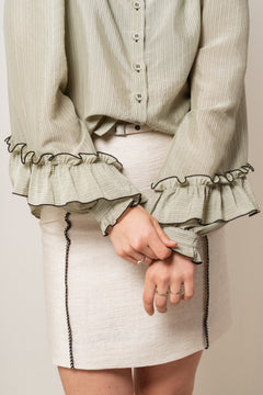 Annalisa Blouse - Tender Green