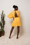 Constance Mini Dress - Saffron