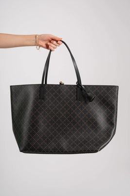 Abi Tote - Dark Chocolate