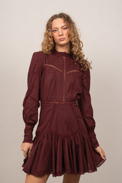 Phoebe - Burgundy