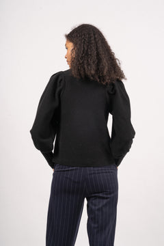 Pernilla Merino Sweater - Black