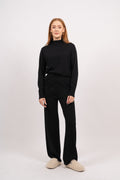 Hanni HW Knit Pant - Black
