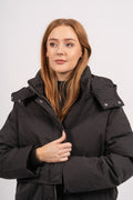 Petra Pavinaria Hood Jacket - Black