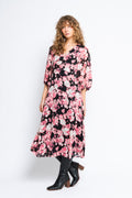 CisiraIW Dress - Pink Floaty Flower