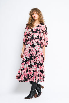 CisiraIW Dress - Pink Floaty Flower