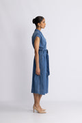 Pitti Nalin Dress - Mid Blue