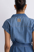 Pitti Nalin Dress - Mid Blue