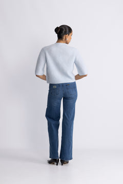 Andria Knit Cardigan - Skywriting