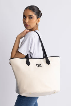 Canvas Tote Bag - Black