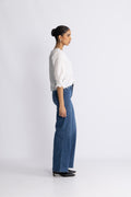 Gemmacc Embroidery Ss Shirt - White