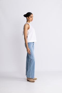 Sannacc Bow Top - White