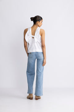 Sannacc Bow Top - White