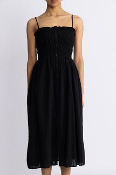 Briona Strap Dress - Black