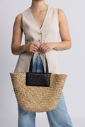 Day Refined Straw Basket - Moonlight Beige