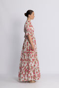 Bohemian Relaxed Dress - Pink Meadow