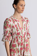 Bohemian Relaxed Dress - Pink Meadow