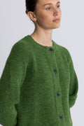 Lulu Ls Knit Short Cardigan - Spindle Tree Black Core