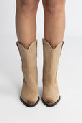 Nikki Suede - Beige Suede