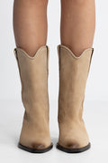 Nikki Suede - Beige Suede