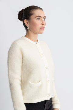 Una Chunky Jacket - Bright White