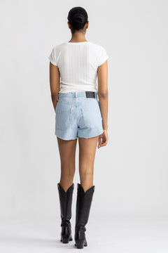 Porto Shorts Raw - Light Blue