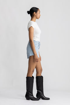 Porto Shorts Raw - Light Blue
