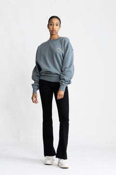 Organic Crewneck - Stormy Weather
