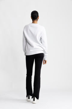 Sweat Standard Rue Madame - Gris Chine/Noir