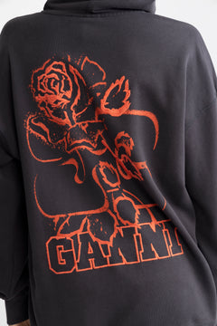 Isoli Rose Oversized Hoodie - Phantom