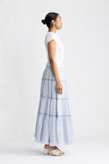 Felicia S Voile Skirt - Light Blue