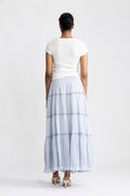 Felicia S Voile Skirt - Light Blue