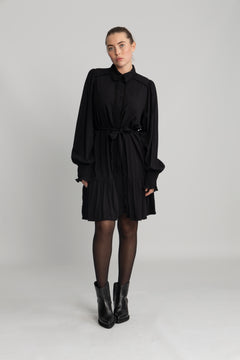 Yastilera Ls Shirt Dress - Black