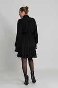 Yastilera Ls Shirt Dress - Black