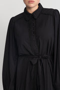 Yastilera Ls Shirt Dress - Black