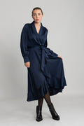 Iza Midi Dress - Blue
