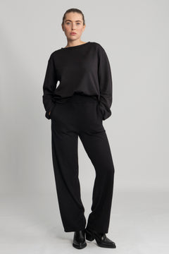 Hella Hw Knit Pants - Black