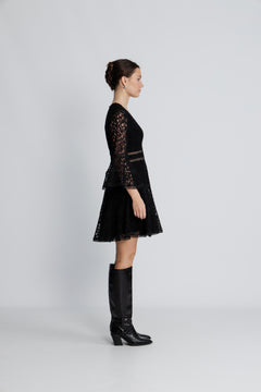 Millie Lace Dress - Black