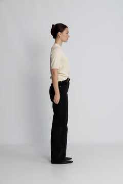 Yaslena Ss Knit Pullover S. - Birch
